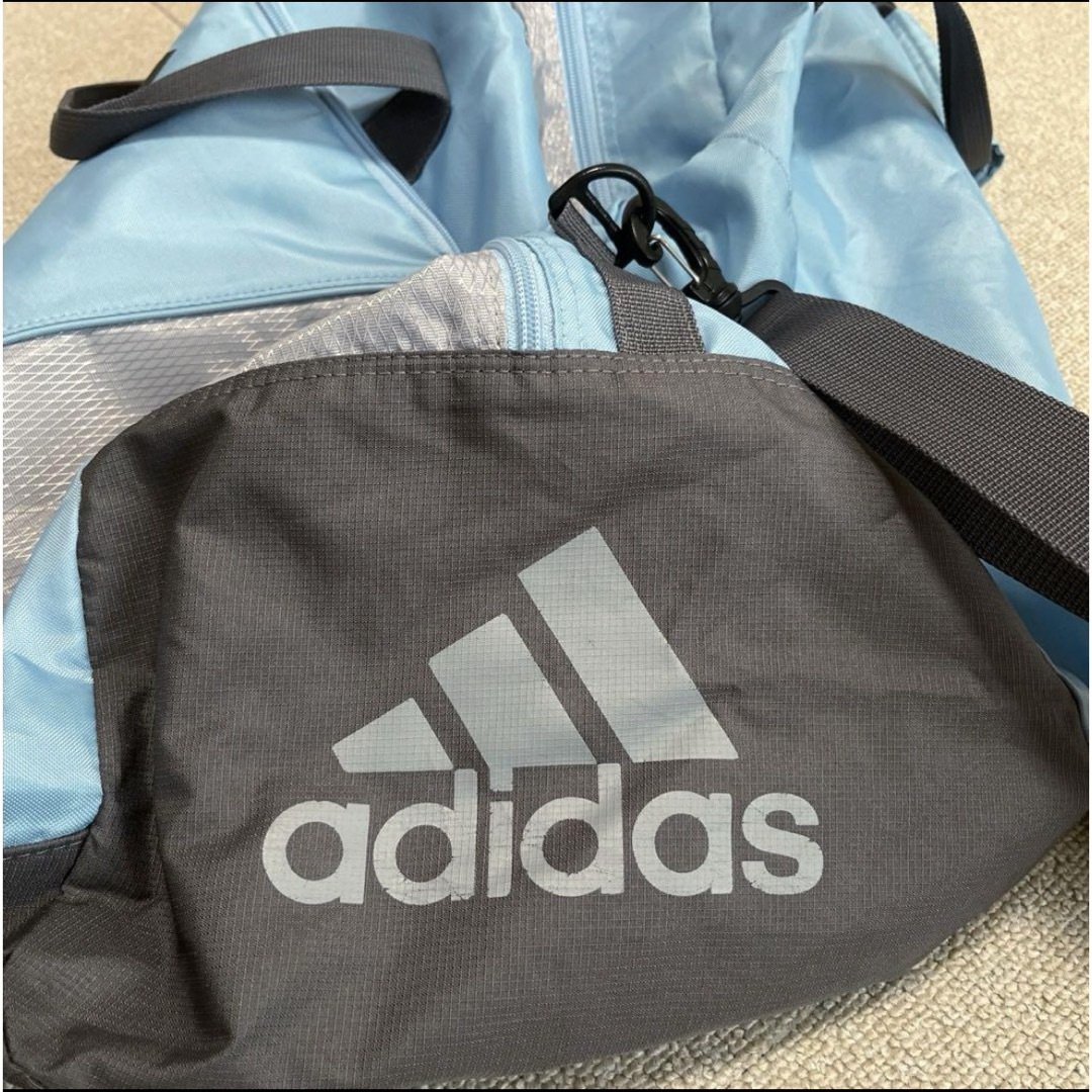 adidas(アディダス)の美品！adidas アディダス　ボストンバック　男女兼用　修学旅行　旅行バック メンズのバッグ(ボストンバッグ)の商品写真