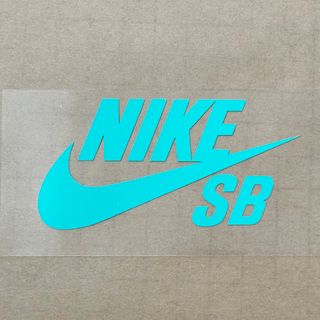 ◆15㎝◆NIKESB ナイキ ステッカー◆ミント◆ナイキSB◆カッティング(スケートボード)