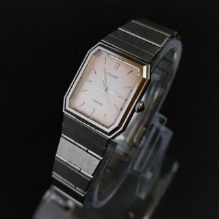 オリエント(ORIENT)の美品【稼働品】ORIENT　オリエント　Chandor　シルバー　レディース時計(腕時計)