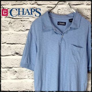 【US古着】CHAPS　ポロシャツ　メンズ　ゴルフ　夏　USA【S】(ポロシャツ)