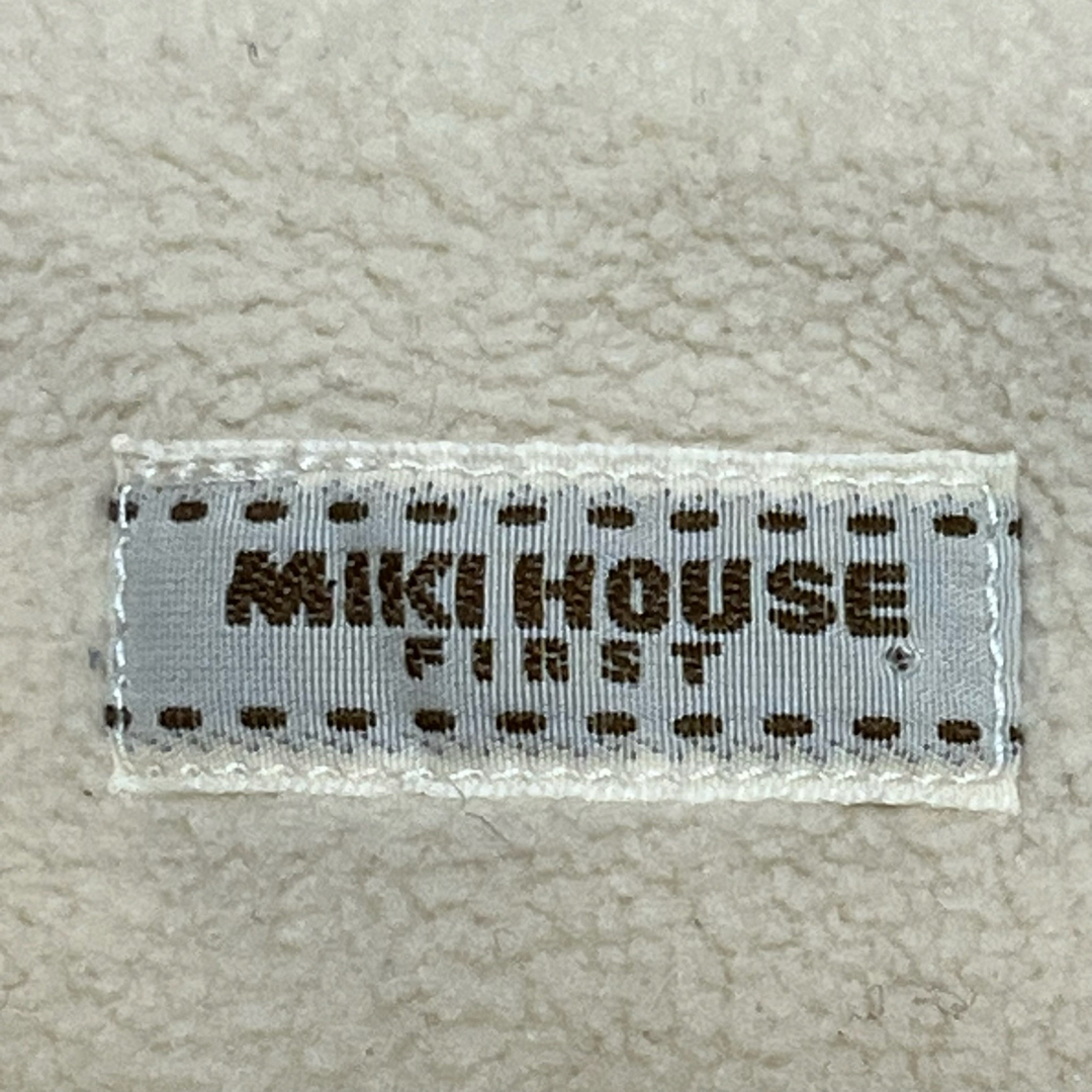 mikihouse(ミキハウス)のMIKI HOUSE ミキハウス ポンチョカラフル水玉 アイボリー キッズ/ベビー/マタニティのベビー服(~85cm)(その他)の商品写真