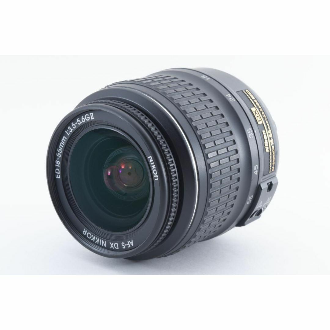 Nikon(ニコン)の超美品　ニコン AF-S DX 18-55 f3.5-5.6 G II C495 スマホ/家電/カメラのスマホ/家電/カメラ その他(その他)の商品写真