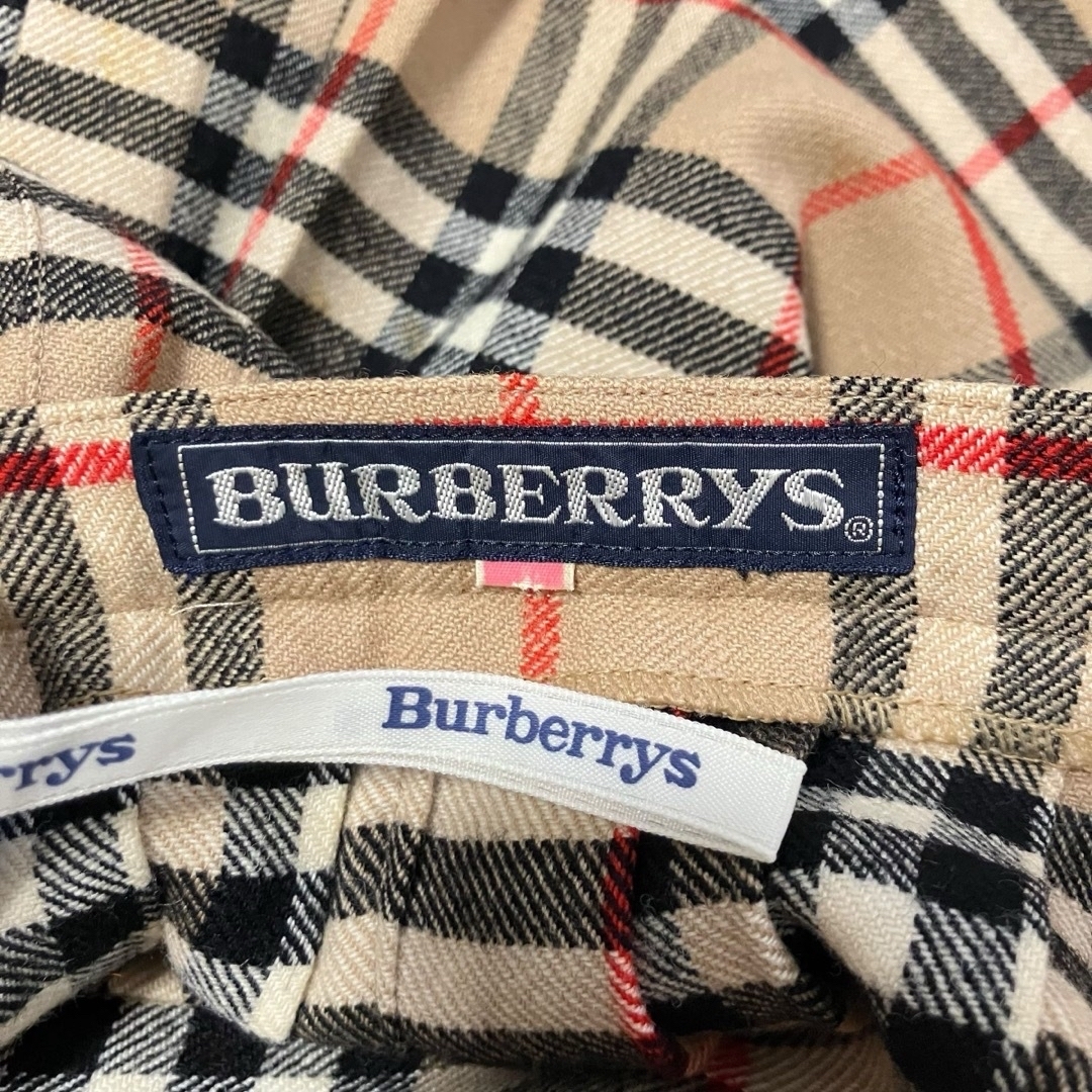 BURBERRY(バーバリー)のBURBERRY ロング丈　プリーツ　巻きスカート　ノバチェック　ベージュ　L レディースのスカート(ロングスカート)の商品写真