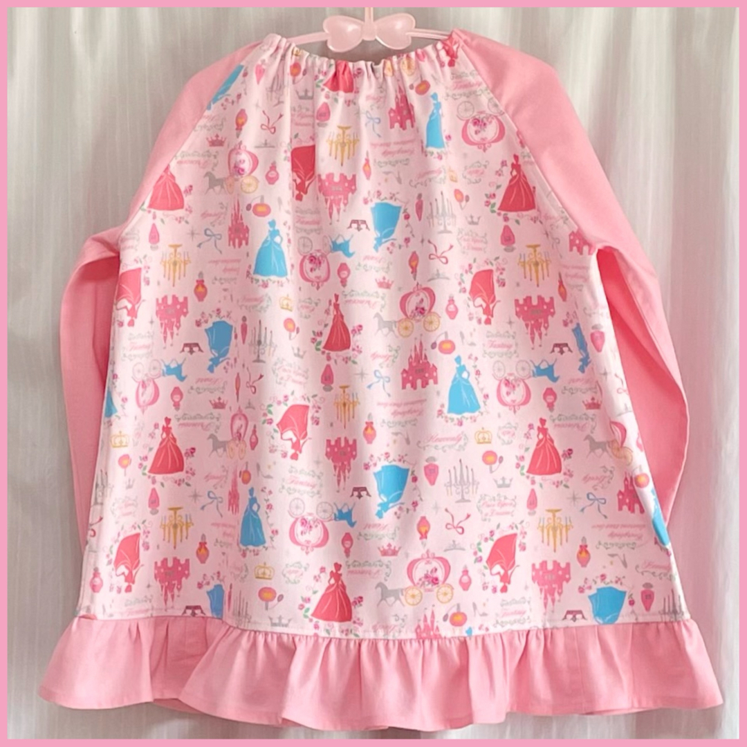 スモック　シンデレラ　120cm キッズ/ベビー/マタニティのキッズ服女の子用(90cm~)(その他)の商品写真