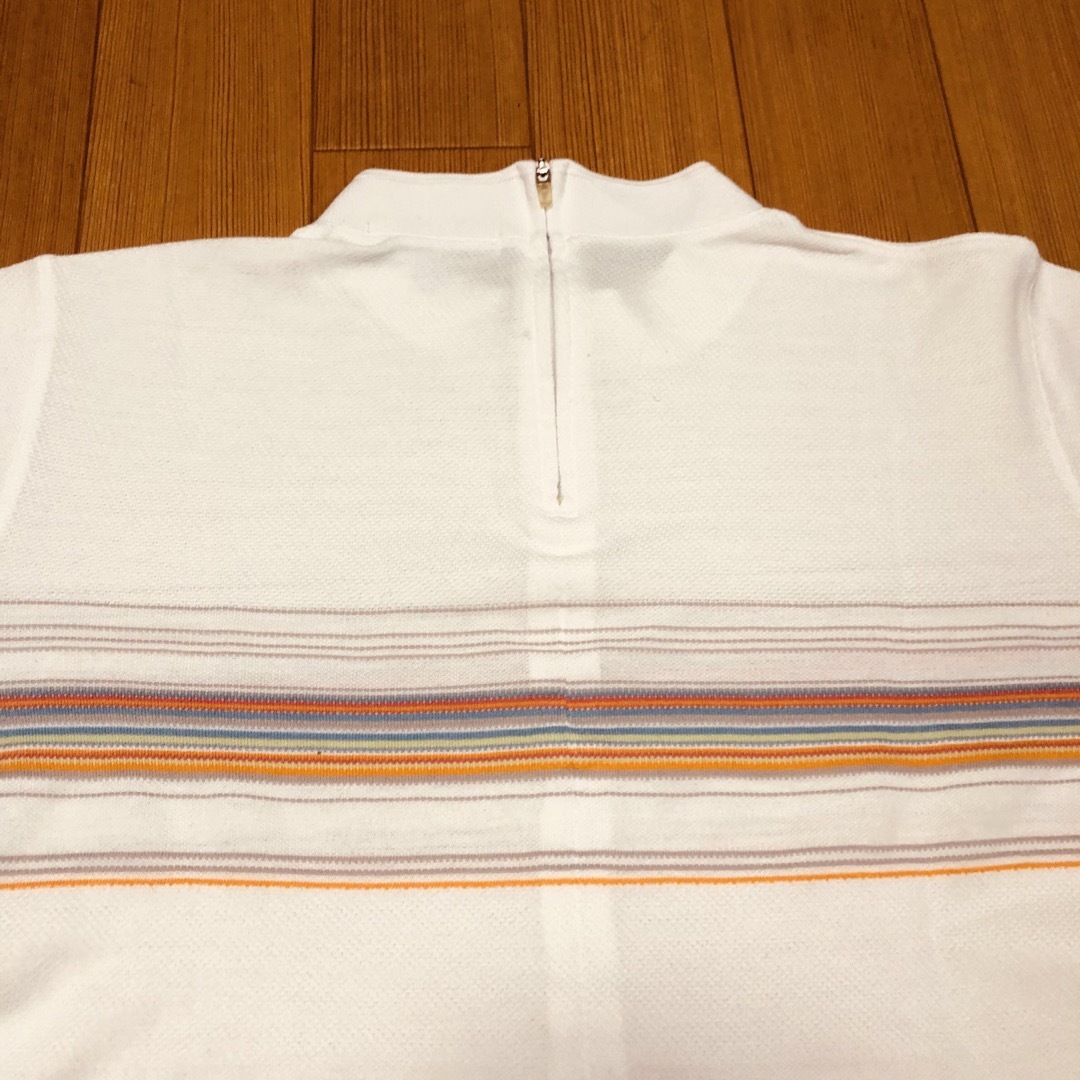 KENZO(ケンゾー)のKENZO ケンゾーゴルフ リアハーフジップ 半袖ポロシャツ 1サイズ  レディースのトップス(ポロシャツ)の商品写真
