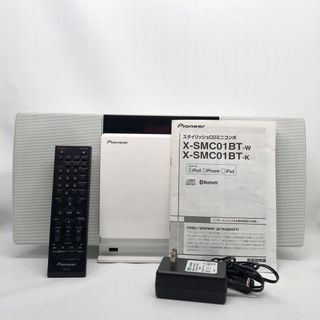 Pioneer - パイオニア CDミニコンポーネントシステム X-SMC01BT-W