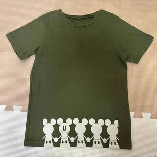 ディズニー(Disney)の【Disney ディズニー】ミッキーマウス プリント 半袖Tシャツ 140cm(Tシャツ/カットソー)