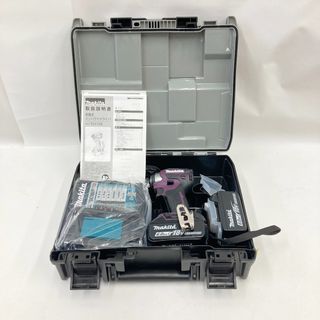 マキタ(Makita)の〇〇MAKITA マキタ 充電式インパクトドライバ 18v 6.0Ah TD173DRGX パープル(その他)