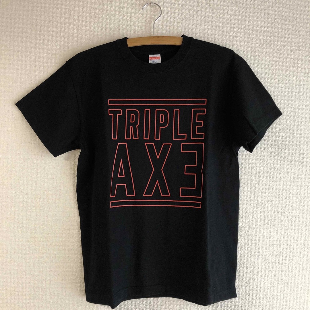 TRIPLE AXE Tシャツ　Mサイズ　ブラック エンタメ/ホビーのタレントグッズ(ミュージシャン)の商品写真