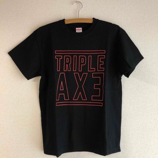 TRIPLE AXE Tシャツ　Mサイズ　ブラック(ミュージシャン)