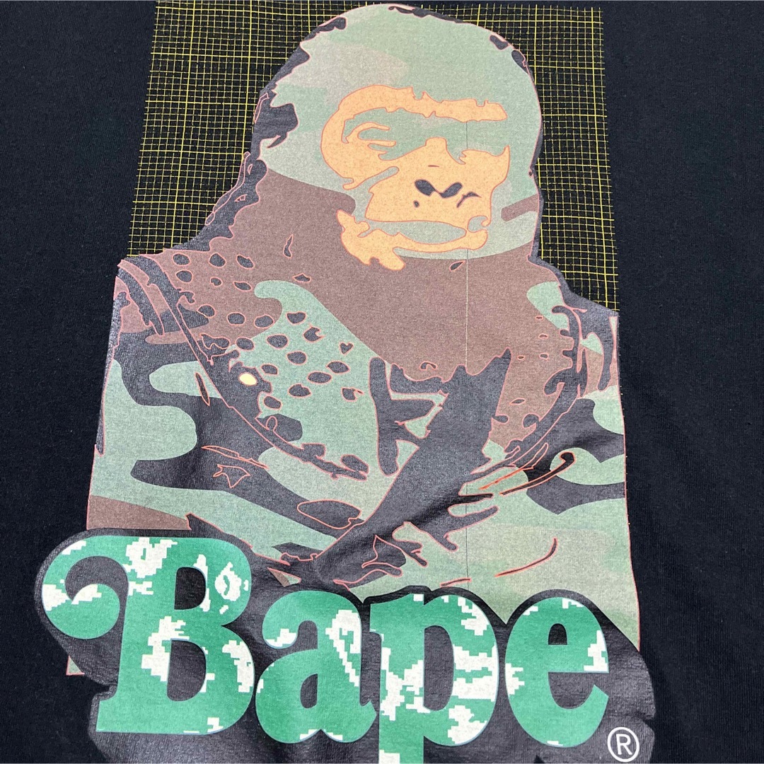 A BATHING APE(アベイシングエイプ)の復刻　APE BAPE KAWS general ジェネラル　tシャツ　CAMO メンズのトップス(Tシャツ/カットソー(半袖/袖なし))の商品写真