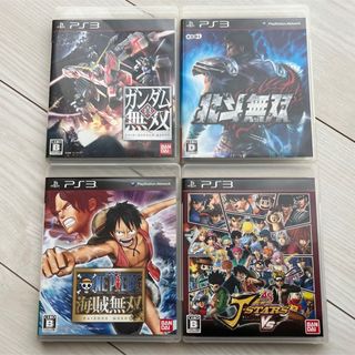 PS3無双系３枚＋ジャンプスターズ(家庭用ゲームソフト)