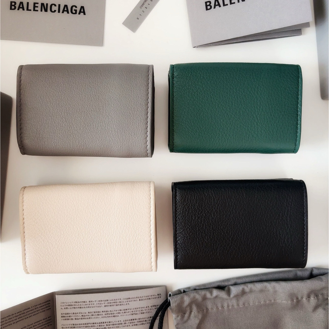 BALENCIAGA - BALENCIAGA PAPIER バレンシアガ ミニウォレット 3 BALENCIAGA - BALENCIAGA PAPIER バレンシアガ ミニウォレット 3