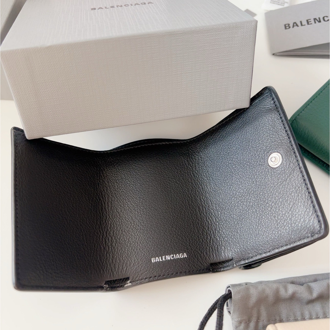 BALENCIAGA - BALENCIAGA PAPIER バレンシアガ ミニウォレット 3 BALENCIAGA - BALENCIAGA PAPIER バレンシアガ ミニウォレット 3