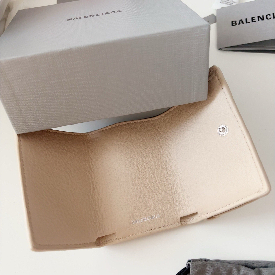 BALENCIAGA - BALENCIAGA PAPIER バレンシアガ ミニウォレット 3 BALENCIAGA - BALENCIAGA PAPIER バレンシアガ ミニウォレット 3