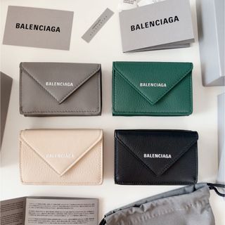 バレンシアガ(Balenciaga)のBALENCIAGA PAPIER バレンシアガ ミニウォレット 3つ折り 財布(財布)