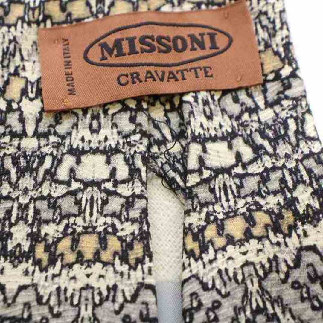 MISSONI(ミッソーニ)のMISSONI ネクタイ 6本まとめ レギュラータイ チェック 総柄 絹 シルク メンズのファッション小物(ネクタイ)の商品写真