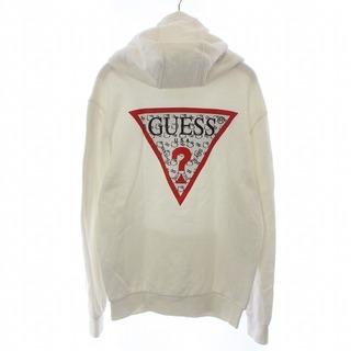 ゲス(GUESS)のゲス × ハローキティ PATTERN TRIANGLE LOGO パーカー(パーカー)