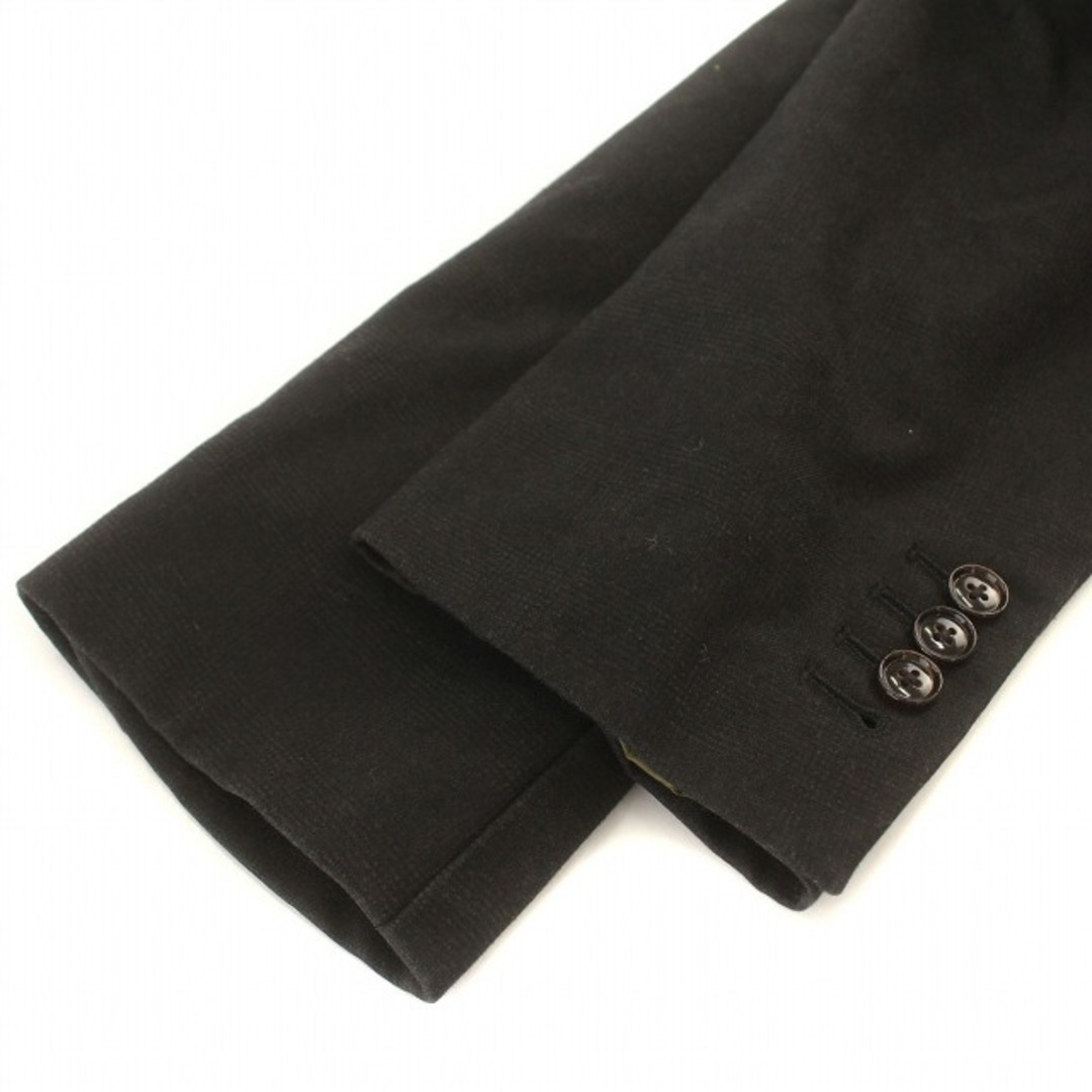 TODD SNYDER チェスターコート シングル レーヨン混 M 黒 メンズのジャケット/アウター(その他)の商品写真