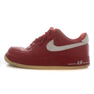 ナイキ(NIKE)のナイキ AIR FORCE 1 LOW 07 スニーカー 23.5cm 赤(スニーカー)