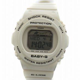 カシオ(CASIO)のカシオ ベイビージー 腕時計 ウォッチ デジタル クォーツ 白 BLX-570(腕時計)