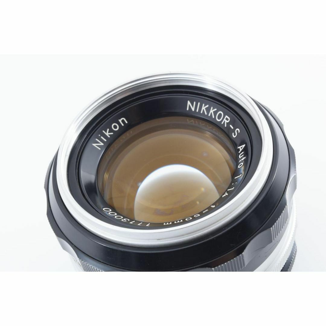 Nikon(ニコン)の良品 ニコン NIKKOR-S Auto 50mm f1.4 レンズ　C637 スマホ/家電/カメラのスマホ/家電/カメラ その他(その他)の商品写真