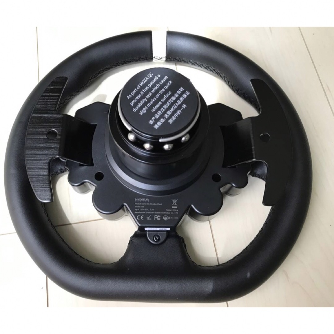 MOZA ES Steering Wheel ステアリング ホイール　新品   自動車/バイクの自動車(車内アクセサリ)の商品写真