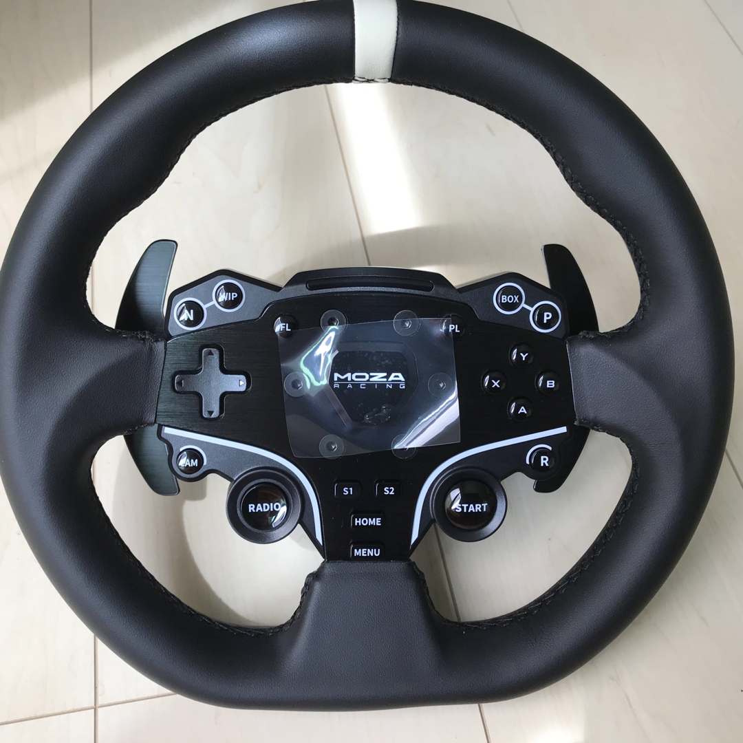 MOZA ES Steering Wheel ステアリング ホイール　新品   自動車/バイクの自動車(車内アクセサリ)の商品写真