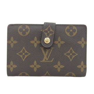 ルイヴィトン(LOUIS VUITTON)の【本物保証】 ルイヴィトン LOUIS VUITTON モノグラム ポルトフォイユ ヴィエノワ がま口付折り財布 M61663(財布)