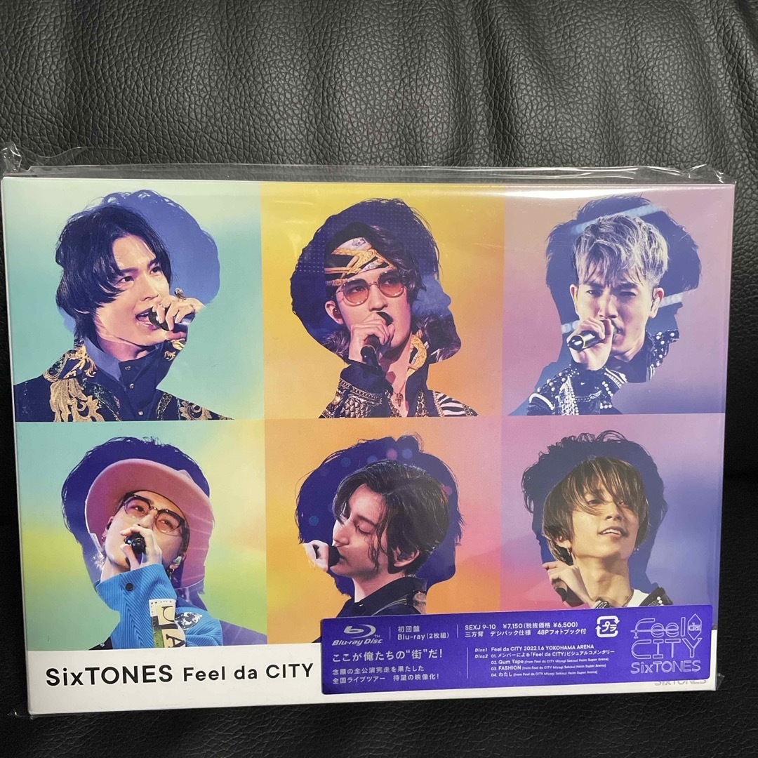 SixTONES(ストーンズ)のFeel　da　CITY（初回盤） Blu-ray エンタメ/ホビーのDVD/ブルーレイ(ミュージック)の商品写真