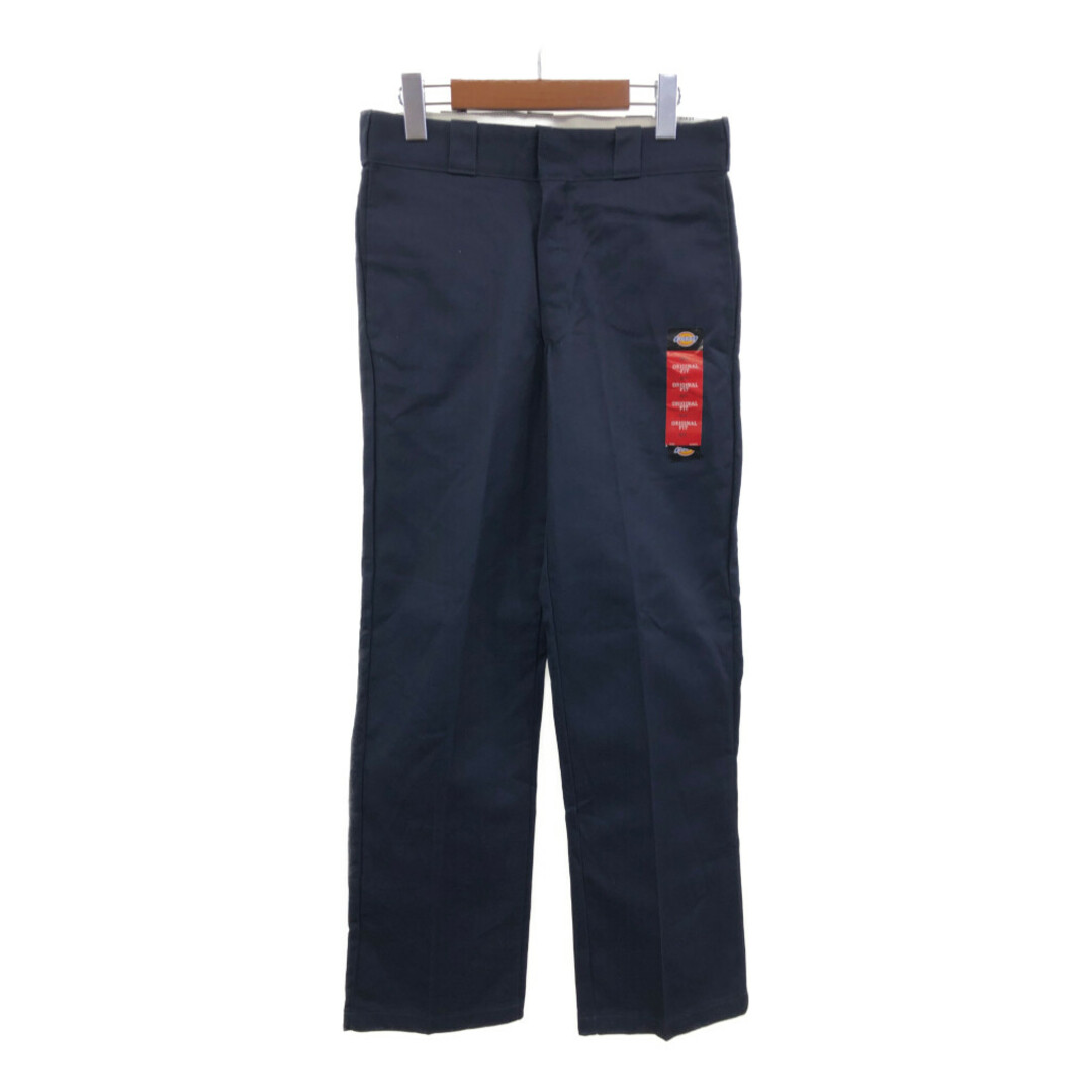 Dickies(ディッキーズ)の新品タグ付き Dickies ディッキーズ 874 ワークパンツ アメカジ ネイビー (メンズ W30 L31) 中古 古着 Q3022 メンズのパンツ(その他)の商品写真