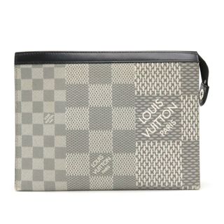 ルイヴィトン(LOUIS VUITTON)のルイ ヴィトン ダミエグラフィット 3D ポシェット （22310796）(セカンドバッグ/クラッチバッグ)