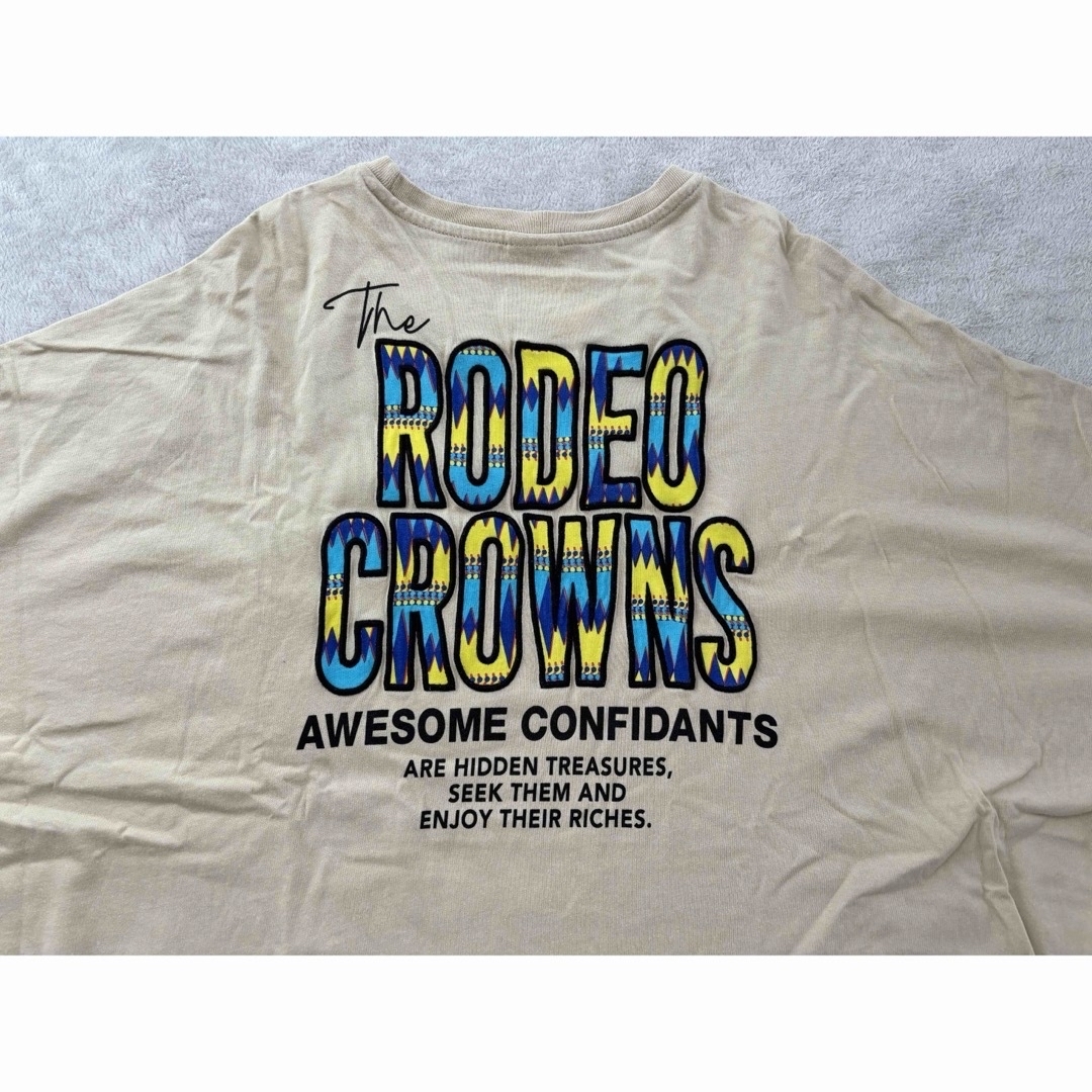 RODEO CROWNS(ロデオクラウンズ)のrodeo レディース　ティシャツ レディースのトップス(Tシャツ(半袖/袖なし))の商品写真