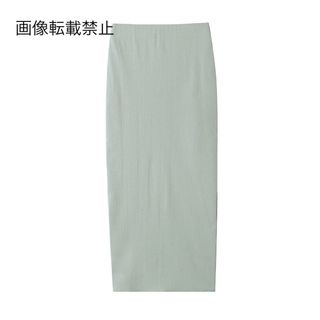 👛4月新作🧸14048◆green グリーン スリット ロング タイトスカート(ロングスカート)
