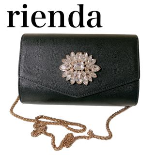 リエンダ(rienda)の最終値下げ！rienda  チェーンバッグ　クラッチバッグ　パーティーバッグ(クラッチバッグ)