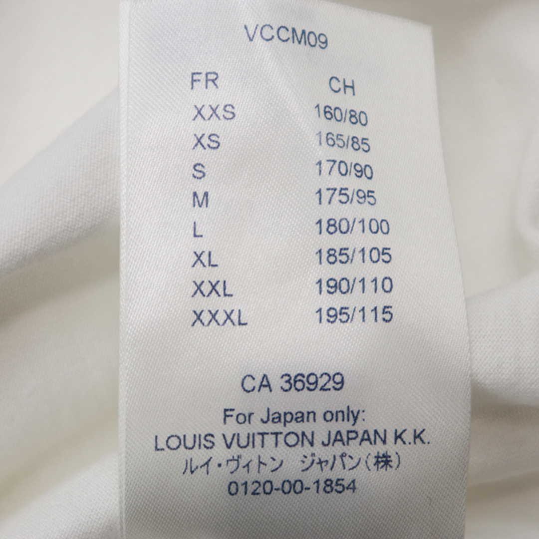 LOUIS VUITTON(ルイヴィトン)の【美品】ルイ・ヴィトン 18年 RM181M FMB HEY18W Aloha プリント 半袖Ｔシャツ メンズ サイズ XL 白 紺 LOUIS VUITTON メンズのトップス(Tシャツ/カットソー(半袖/袖なし))の商品写真