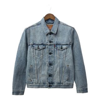 リーバイス(Levi's)のLevi's リーバイス デニム トラッカージャケット アメカジ ブルー (メンズ M) 中古 古着 Q3071(Gジャン/デニムジャケット)