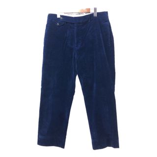 POLO RALPH LAUREN - Polo by Ralph Lauren ポロ ラルフローレン SUFFIELD PANT コーデュロイパンツ ブルー (メンズ W36 L32) 中古 古着 Q3079