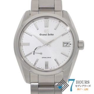 セイコー(SEIKO)の【120237】SEIKO セイコー  SBGA465/9R65-0DY0 グランドセイコー ヘリテージコレクション シルバーダイヤル SS スプリングドライブ ギャランティーカード 純正ボックス 腕時計 時計 WATCH メンズ 男性 男 紳士【中古】(腕時計(アナログ))