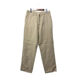 DOCKERS ドッカーズ リネンパンツ ベージュ (メンズ 31×32) 中古 古着 Q3103(その他)