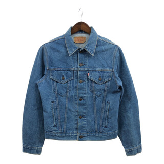 リーバイス(Levi's)の90年代 USA製 Levi's リーバイス 71506-0216 デニムジャケット ジャケット アメカジ ブルー (メンズ 42L) 中古 古着 Q3126(その他)