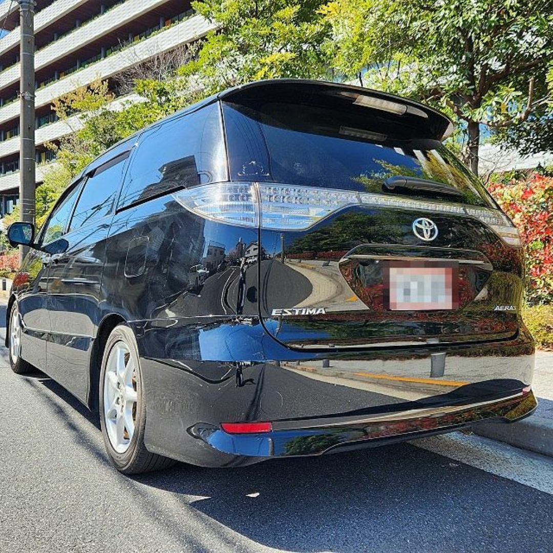 トヨタ(トヨタ)の☆エスティマアエラスG-ED 車検後渡し！11.6万km台 ローダウン ブラック 自動車/バイクの自動車(車体)の商品写真