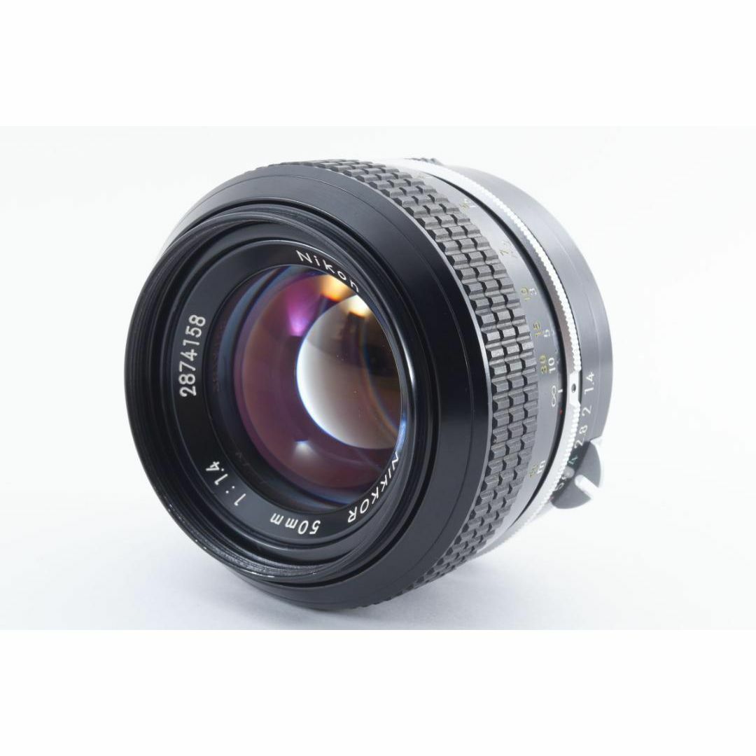 Nikon(ニコン)の新品級　NIKON NIKKOR 50mm f1.4 MF レンズ C524 スマホ/家電/カメラのスマホ/家電/カメラ その他(その他)の商品写真