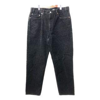 リーバイス(Levi's)の90年代 カナダ製 Levi's リーバイス 550 デニムパンツ アメカジ ブラック (メンズ W38 L32) 中古 古着 Q3166(デニム/ジーンズ)