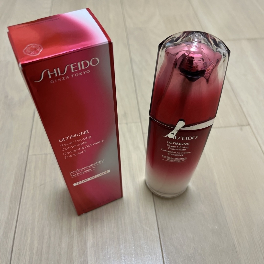 ULTIMUNE（SHISEIDO）(アルティミューン)の新品未使用資生堂 アルティミューン パワライジング コンセントレート 100ml コスメ/美容のスキンケア/基礎化粧品(美容液)の商品写真