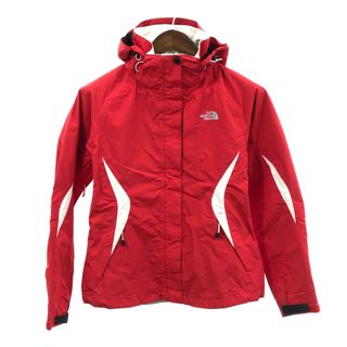 ザノースフェイス(THE NORTH FACE)のTHE NORTH FACE ノースフェイス HYVENT マウンテンパーカー アウトドア 防水 レッド (レディース S) 中古 古着 Q3205(その他)