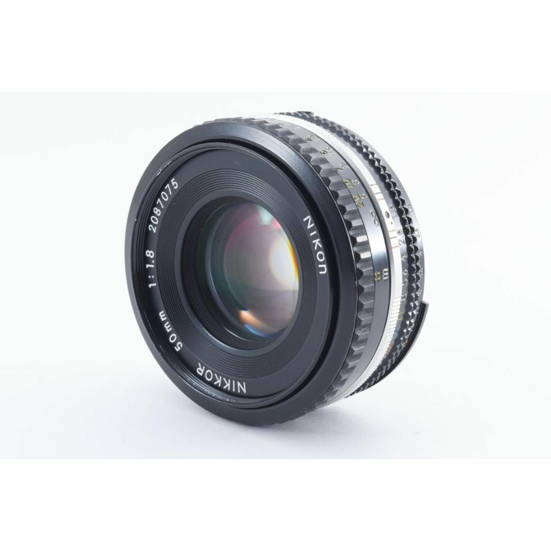 Nikon(ニコン)の超美品 NIKON AI-S NIKKOR 50mm f1.8 MF Y984 スマホ/家電/カメラのスマホ/家電/カメラ その他(その他)の商品写真