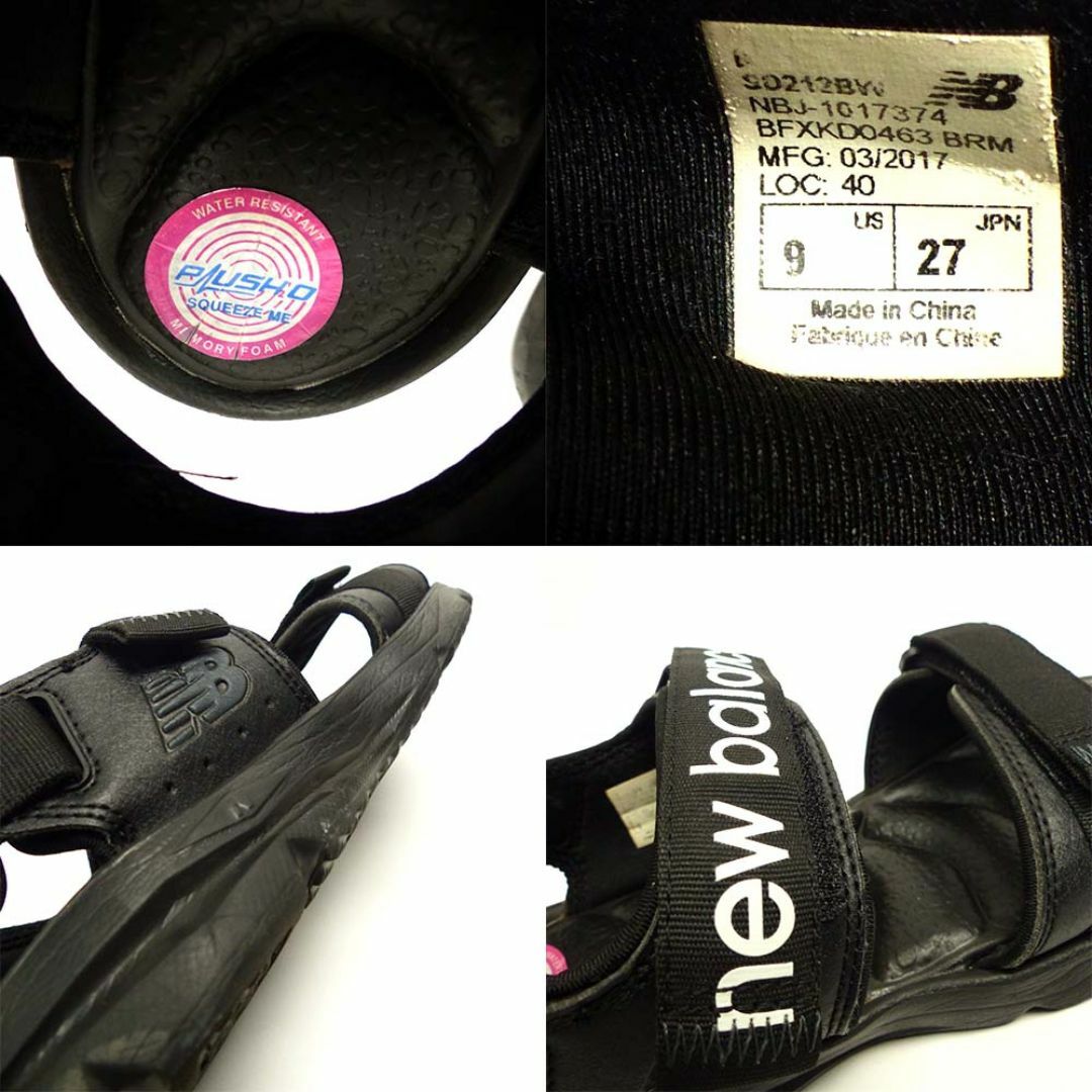 New Balance(ニューバランス)のnew balance / ニューバランス スポーツサンダル US9 メンズの靴/シューズ(サンダル)の商品写真