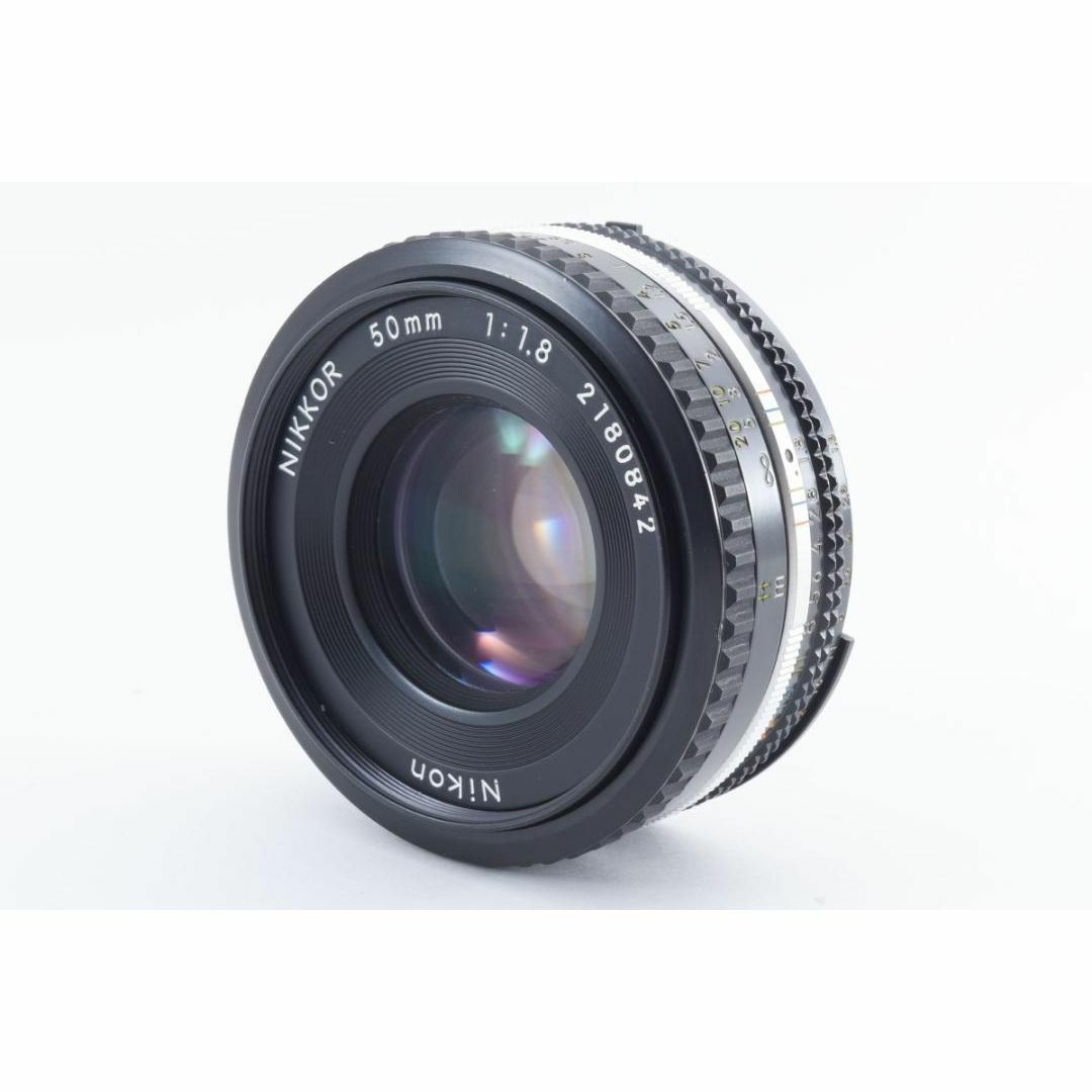 Nikon(ニコン)の超美品　ニコン AI-S NIKKOR 50mm f1.8 MF N B067 スマホ/家電/カメラのスマホ/家電/カメラ その他(その他)の商品写真