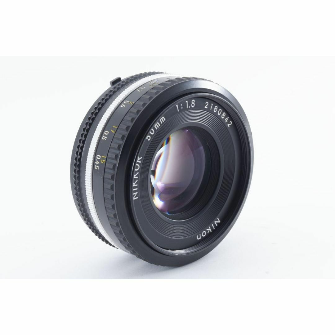 Nikon(ニコン)の超美品　ニコン AI-S NIKKOR 50mm f1.8 MF N B067 スマホ/家電/カメラのスマホ/家電/カメラ その他(その他)の商品写真